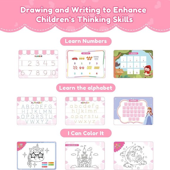 Busy Book Learning Toys for Toddlers, Learning Materials, Workbook Activities - Picture 3 of 7